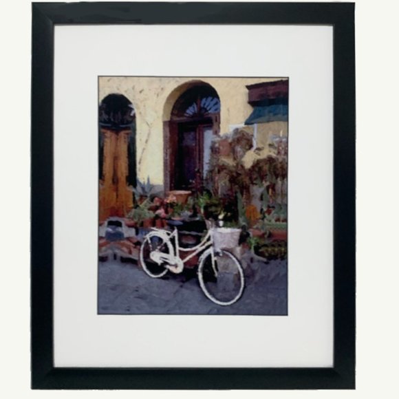 Framed 16"x20" Art Work by Marv Alpert artist